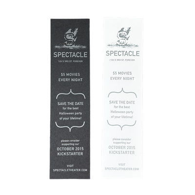 Letterpress Bookmarks